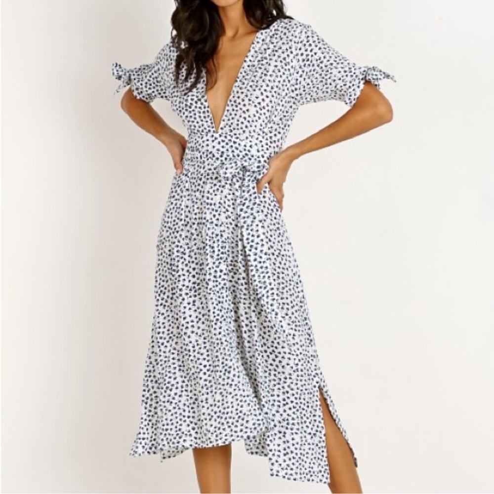 Faithfull the Brand Anthropologie Rae Midi Dress (Nina Dress)